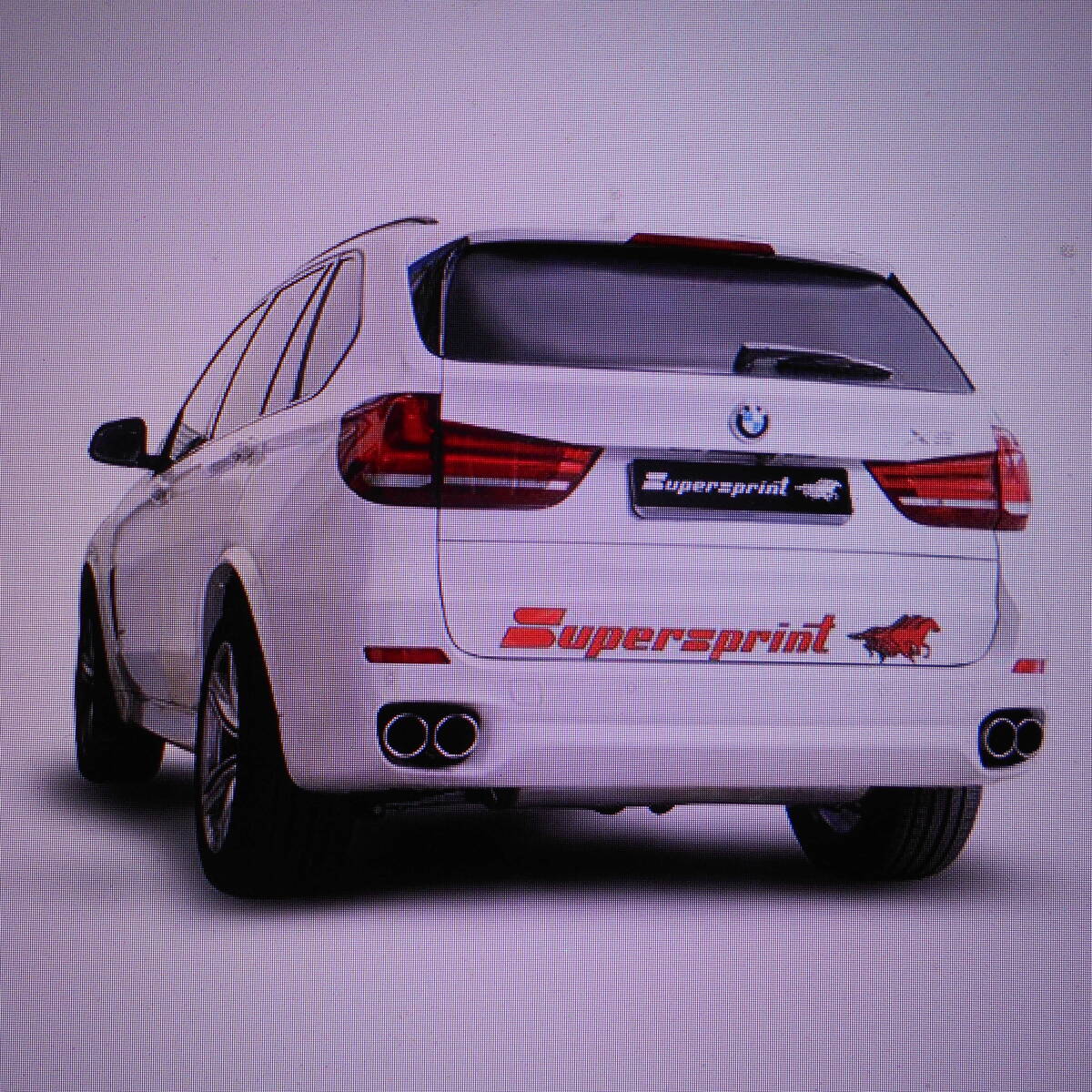 ★★スーパースプリント純正品 BMW X5F15 ⅹDrive50ⅰ エンドパイプ(A000-527)90ΦW左右 車検対応⑳★拍卖