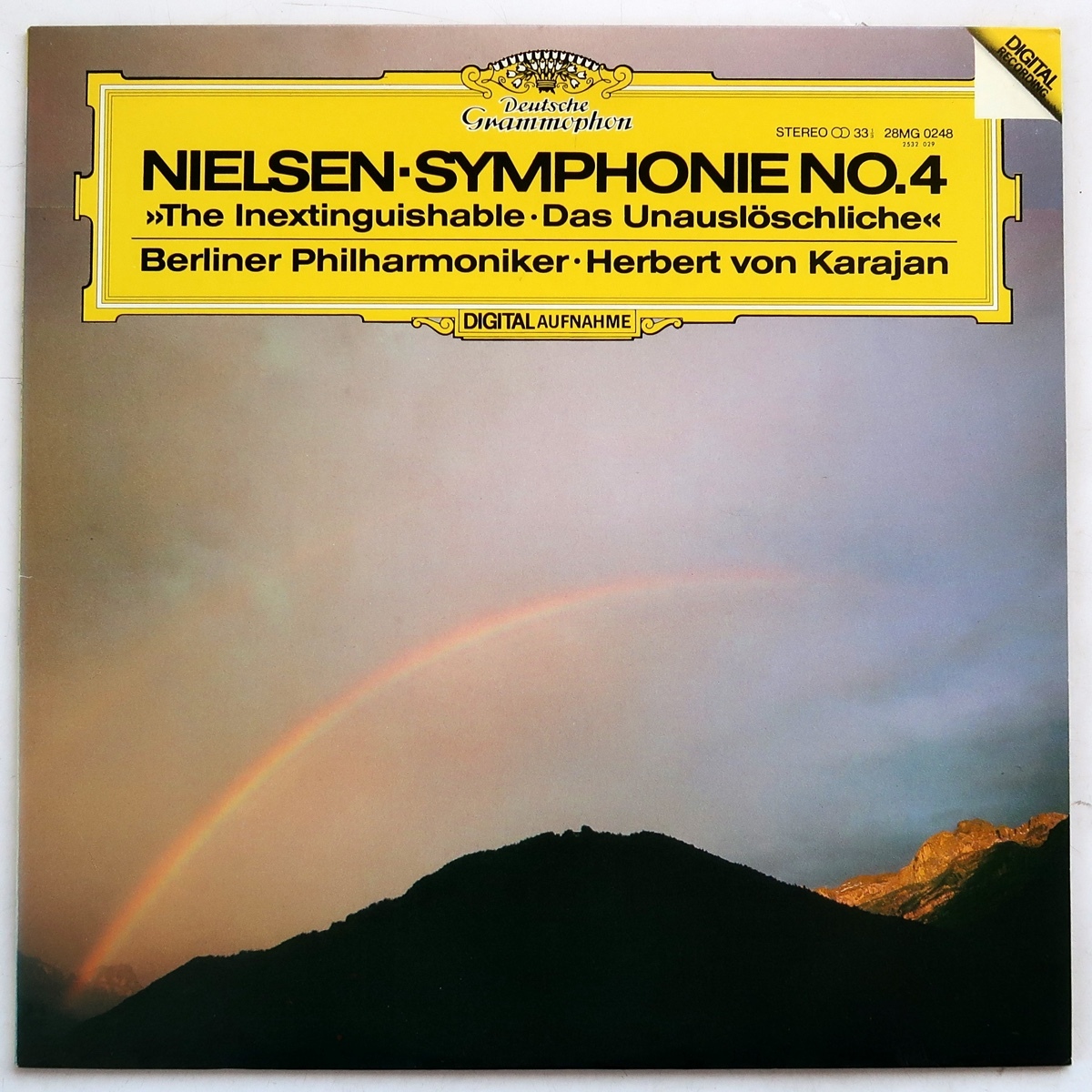 LP ニールセン 交響曲第4番 不滅 カラヤン ベルリンフィル 28MG0248拍卖