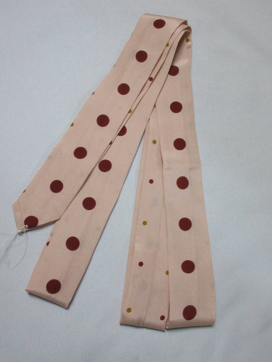 ○○創作腰紐 正絹 手作り 腰紐 襷(たすき) 薄ピンク地 長さ 約2.30 巾 約4.0 ド0006拍卖