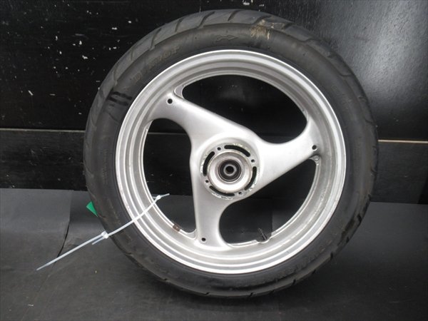 H1R6-0227 スズキ アクロス / ACROSS リアホイール タイヤ 【GJ75A-100*** 1990年式動画有】拍卖