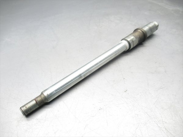 I1R6-0319 ホンダ FTR223 フロント アクスルシャフト 純正品 【MC34-101~ 動画有】拍卖