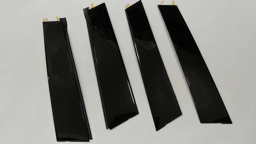 トヨタ純正 センターピラーガーニッシュ (艶有り・ピアノブラック) プリウス 60系拍卖