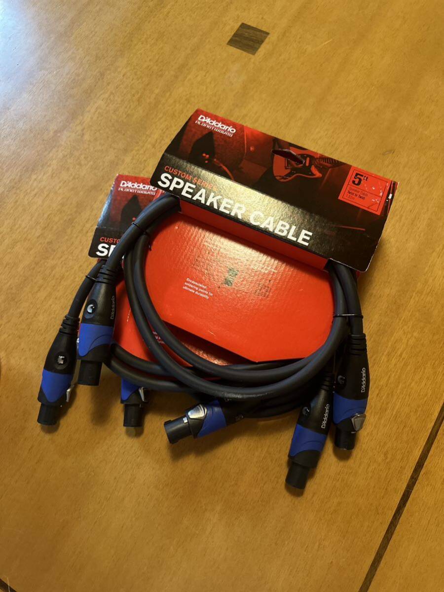新品・三本セット Daddario Planet Waves スピーカーケーブル XLR 5フィート 1.5m拍卖