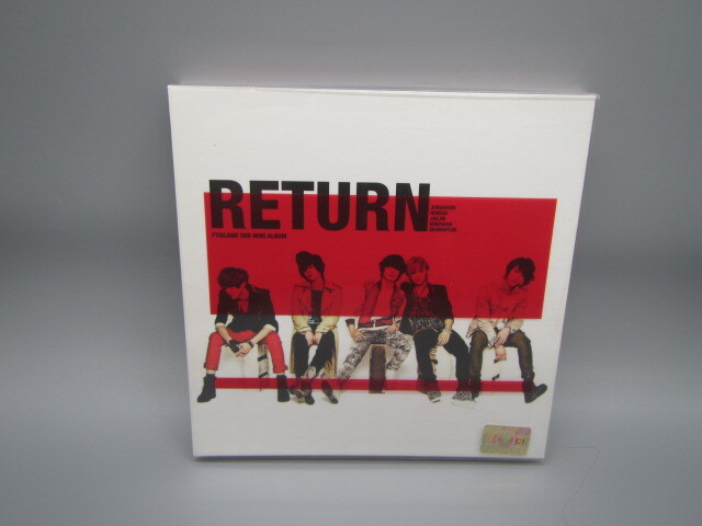 FTISLAND【3rd Mini Album - RETURN】韓国盤拍卖