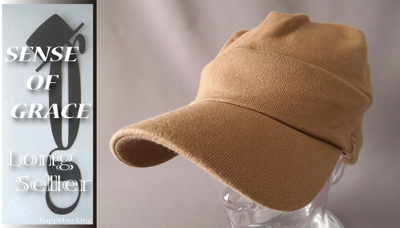 graceグレース★パイルスウェットキャップ【BE/M-XL】新品 大きいサイズも 男女兼用 センスオブグレース拍卖