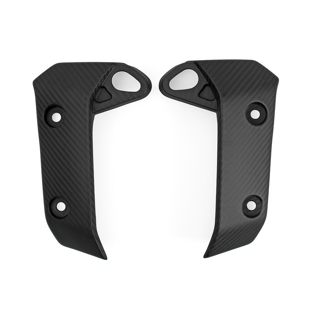 送料無料 YAMAHA ヤマハ MT07 2018-2021 カーボンファイバー フロント ラジエーター カバー パネル フェアリング拍卖