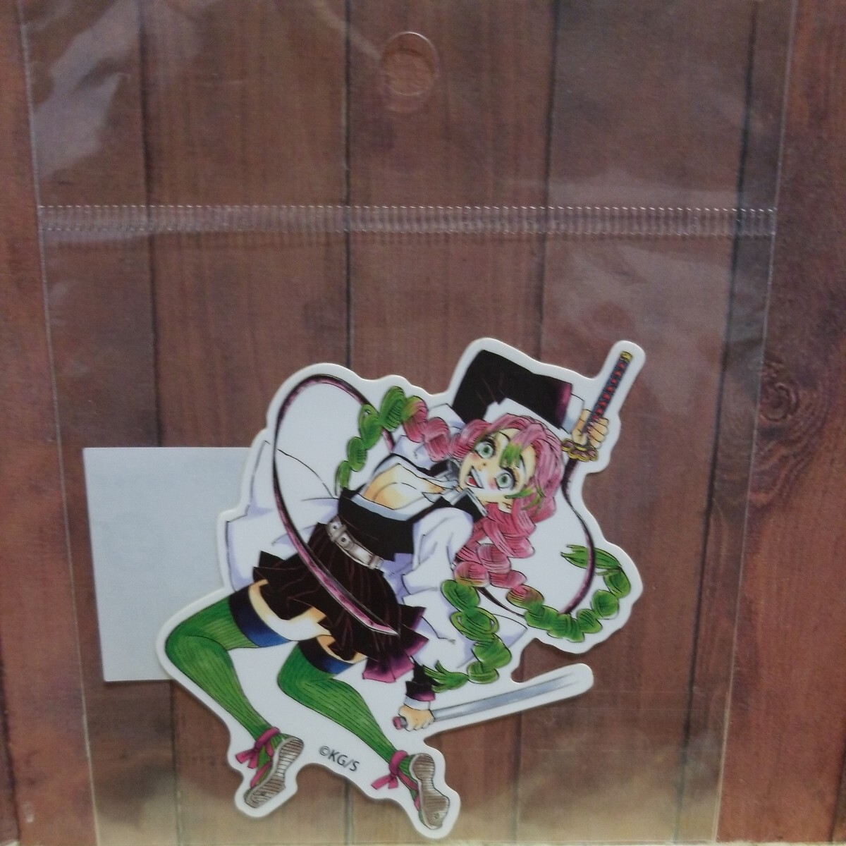 鬼滅の刃 ダイカットステッカー 甘露寺蜜璃拍卖