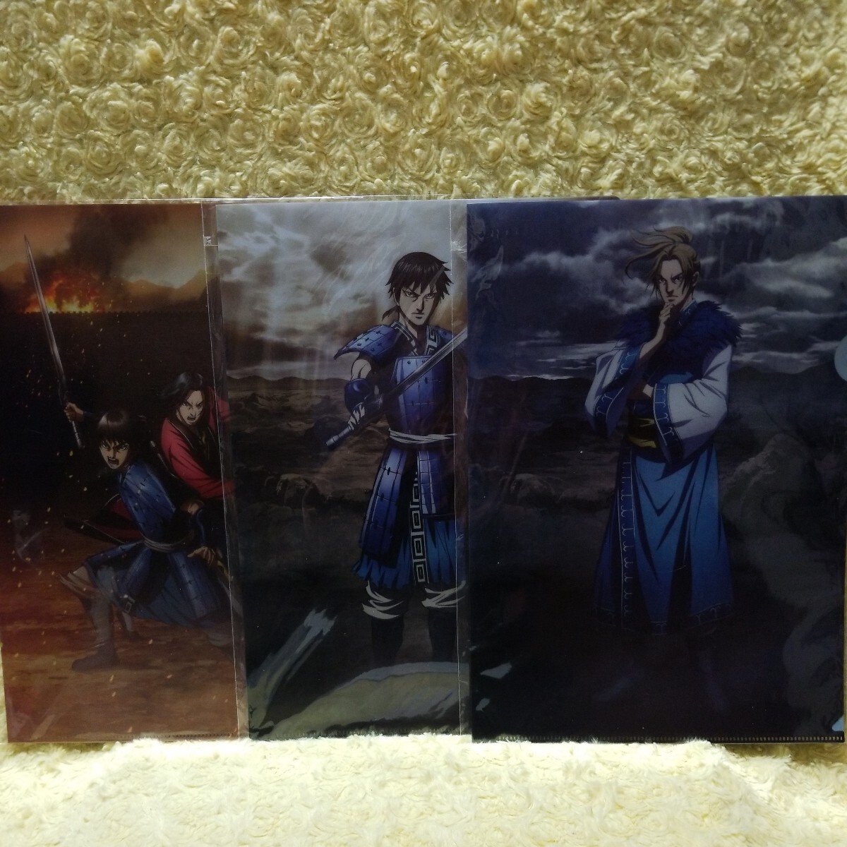 かっぱ寿司 キングダム クリアファイル 信 えい政 李牧 非売品拍卖