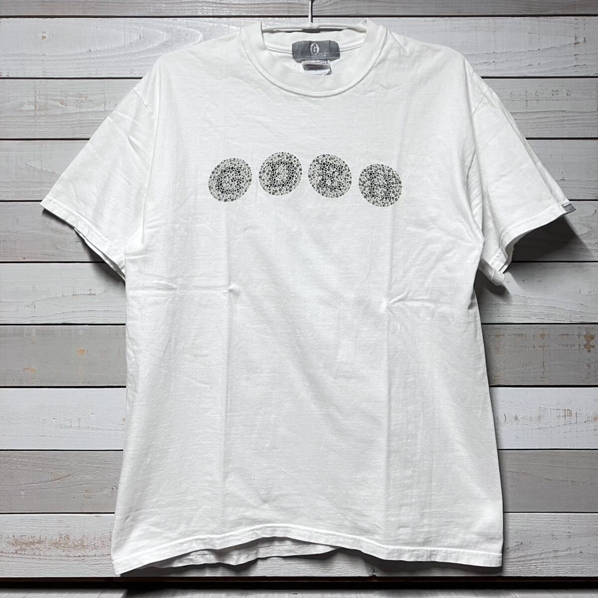 SIZE L GOODENOUGH GDEH GE WHITE TEE SHIRT グッドイナフ ホワイト Tシャツ DOTS拍卖