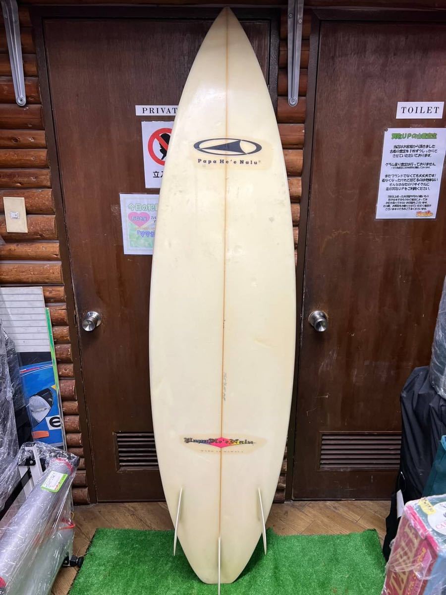 ○EW8592 Papahe’s nalu ハワイ製 サーフボード #182 187cm○拍卖
