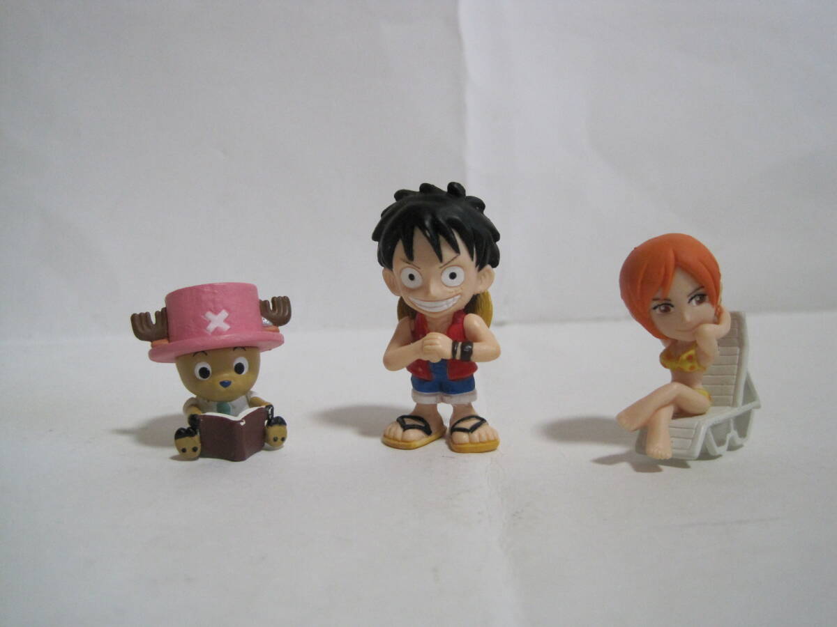 ルフィー ナミ チョッパー 小さいフィギュア ワンピース 3体拍卖