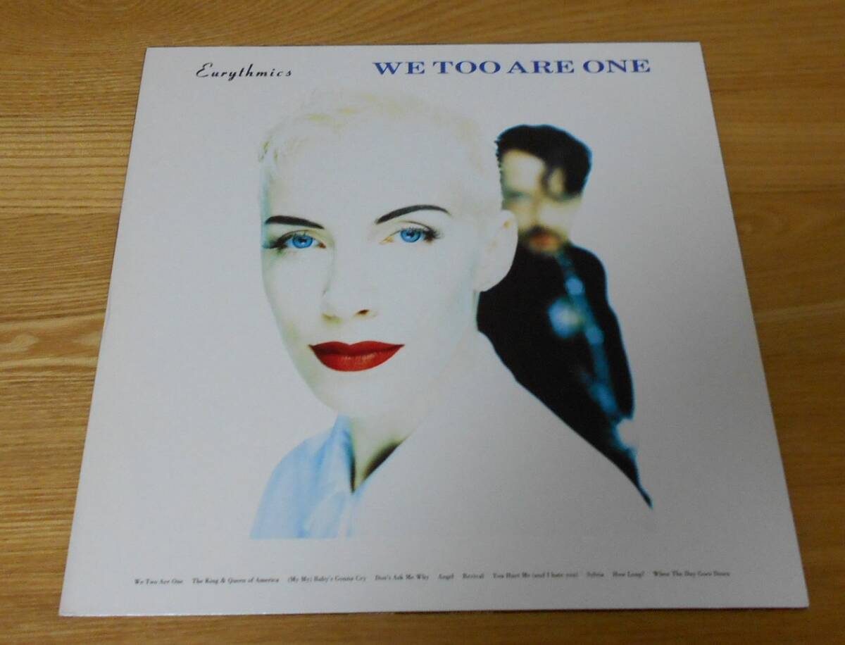 ■ユーリズミックスLP【WE TOO ARE ONE】ドイツ盤/1989年希少盤/アニー・レノックス/EURYTHMICS♪拍卖