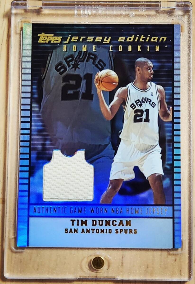 レア 2003 -04 Topps Jersey Edition Home TIM DUNCAN / ティム ダンカン (5x NBA Champions) ADIDAS拍卖