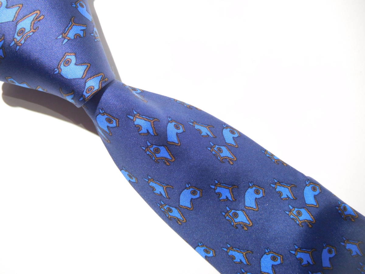 (22)★HERMES エルメス★ネクタイ/6拍卖