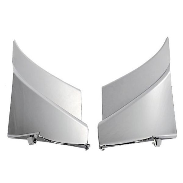 いすゞ コーナーパネル用 メッキ 上部カバー 07エルフ 左右 ワイドキャブ ハイキャブ 平成19年1月〜令和3年2月 サイドカバー クローム 新品拍卖