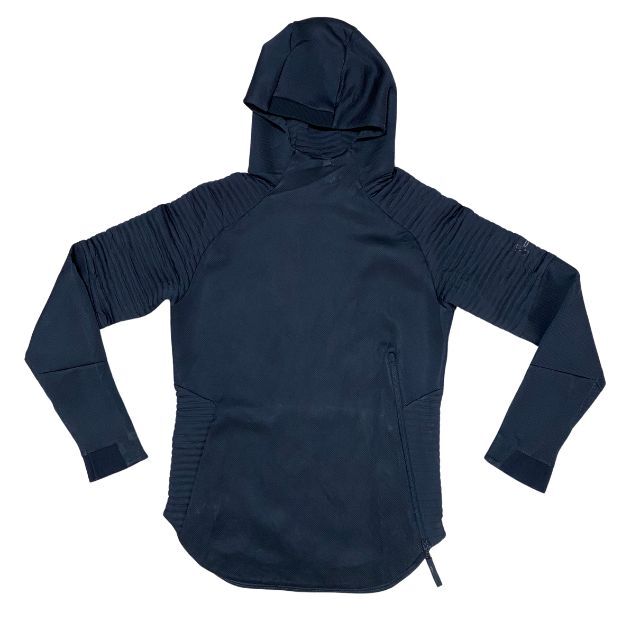 大きいサイズ アンダーアーマー プルオーバー パーカー サイドジッパー UNDER ARMOUR 素材切り替え スポーツ トレーニング 雅瀬339拍卖