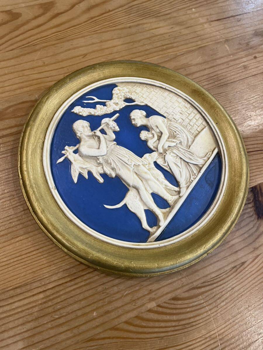 ヨーロッパ アンティーク イタリア製 壁掛け レリーフ拍卖