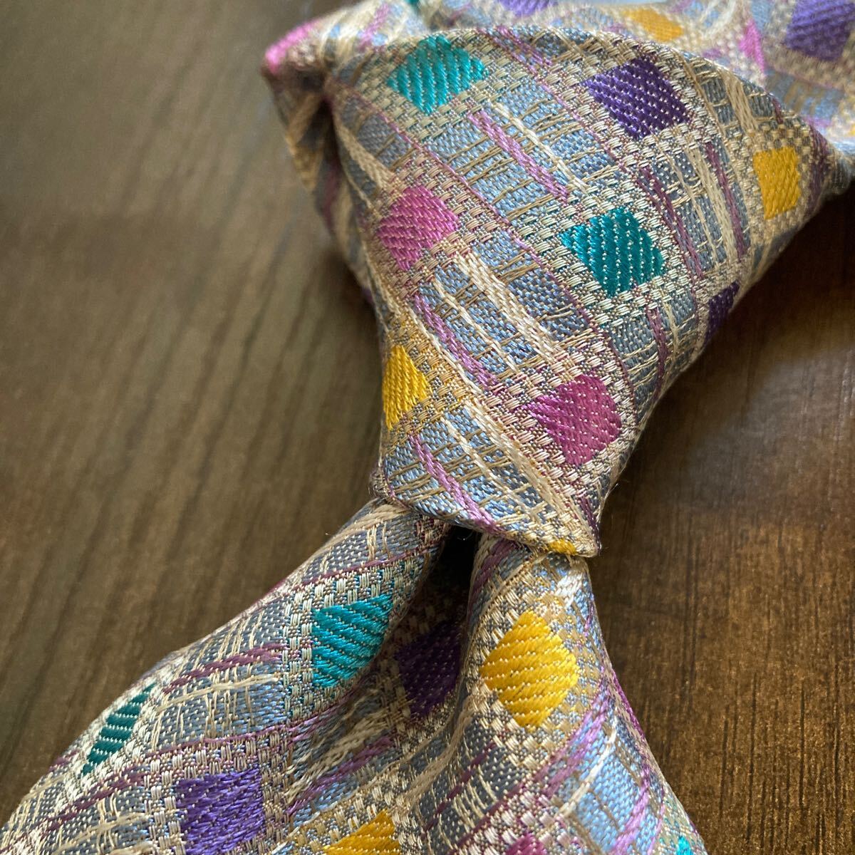 MISSONI ミッソーニ ネクタイ グレー カラフル拍卖