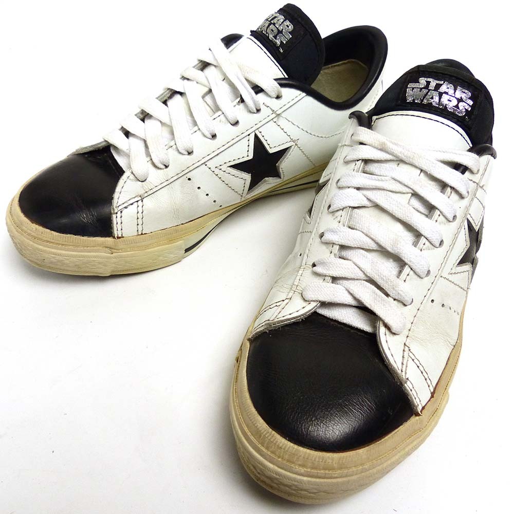 【希少】日本製 CONVERSE ONE STAR STAR WARS / コンバース ワンスター スターウォーズ スニーカーUS5(23.5cm相当)16i-1-084拍卖