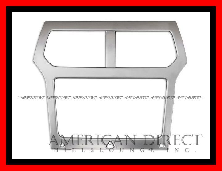 【マット クローム】11-15y フォード エクスプローラー リミテッド センター パネル エアコン リム トリム カバー ベゼル フレーム拍卖