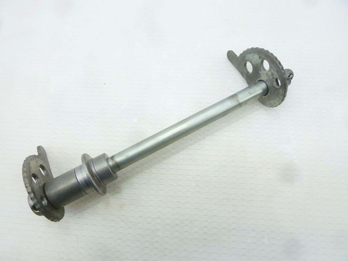 DT125 17F★リアアクスルシャフト・15パイ・チェーンアジャスター★YZ1-36(60)拍卖