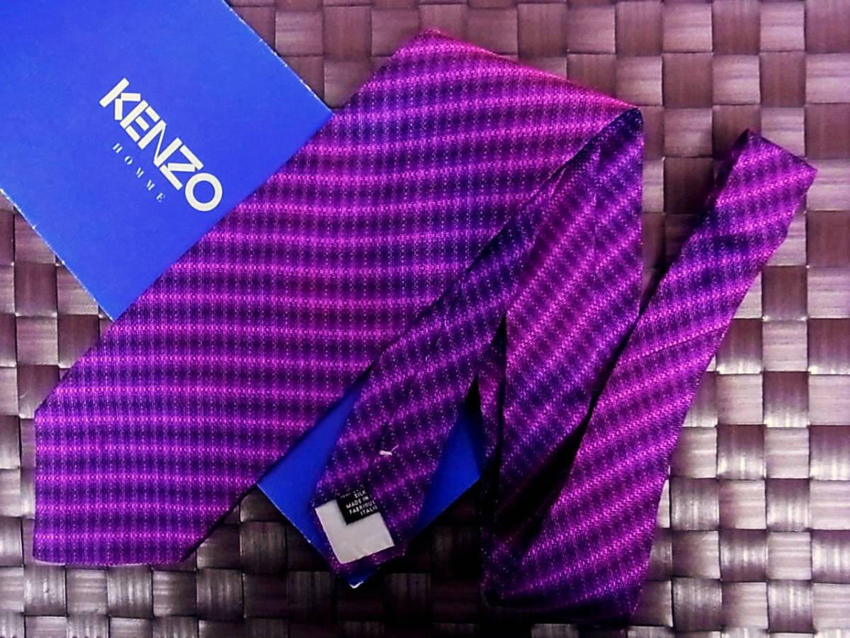 【美品】y9511★ケンゾー【KENZO】ネクタイ拍卖