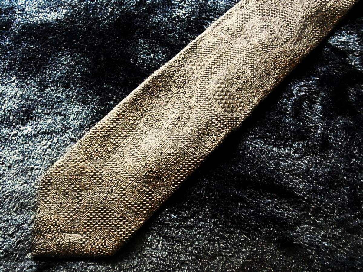 ★*:.*:【美品】WL0909☆【シルク52%・コットン48%】ヒルトン【HILTON】ネクタイ拍卖