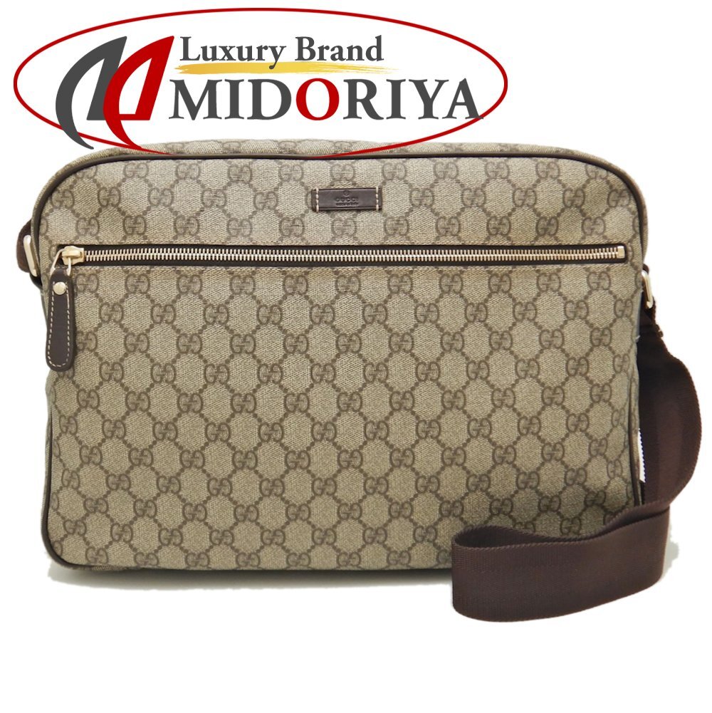 GUCCI グッチ 211107 ショルダーバッグ GGスプリームキャンバス ベージュ/251556【中古】拍卖