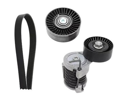 正規純正OEM BMW ファンベルト テンショナー プーリー 3点SET E81 E82 E87 E88 E90 E91 E92 E93 11287558752 11287556251 11287631812拍卖