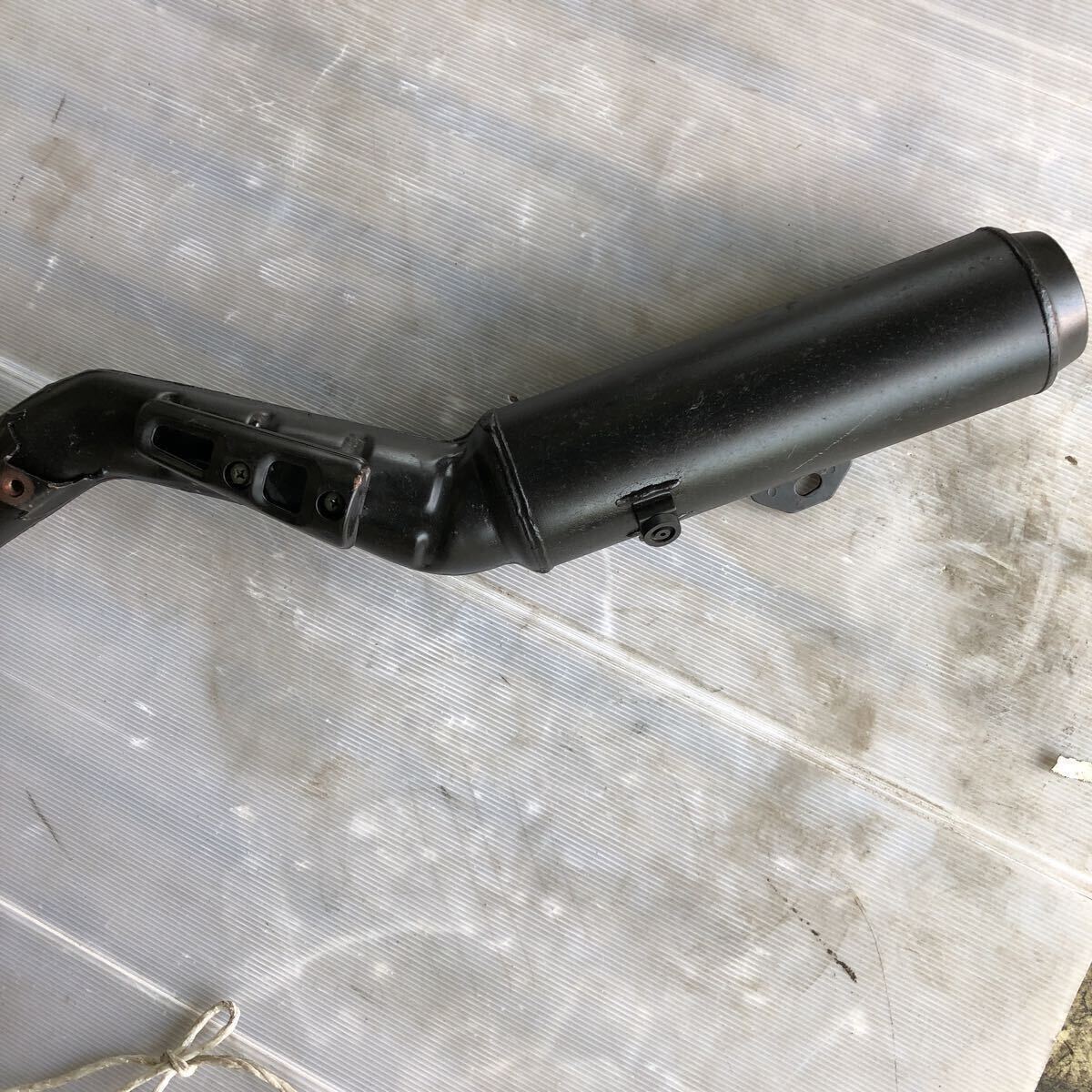 ヤマハTW200.225.純正サイレンサー.5LB.中古品.純正マフラー (2)拍卖