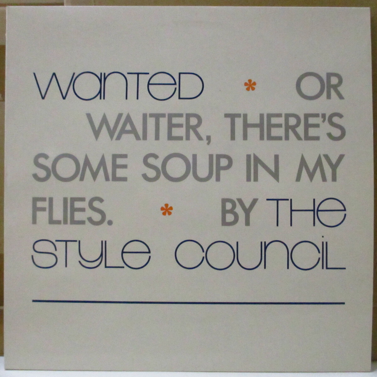 STYLE COUNCIL, THE(スタイル・カウンシル)-Wanted +2 (UK オリジナル 12インチ+光沢イ拍卖