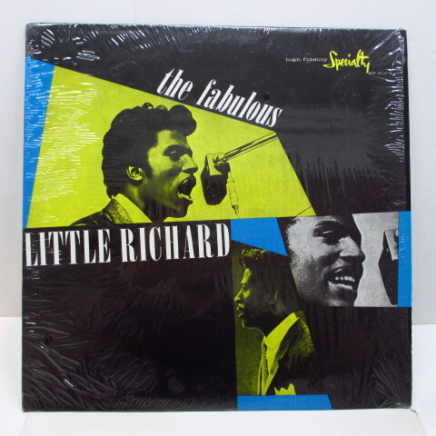 LITTLE RICHARD-The Fabulous Little Richard (US 80's 再発「黒トップ&拍卖
