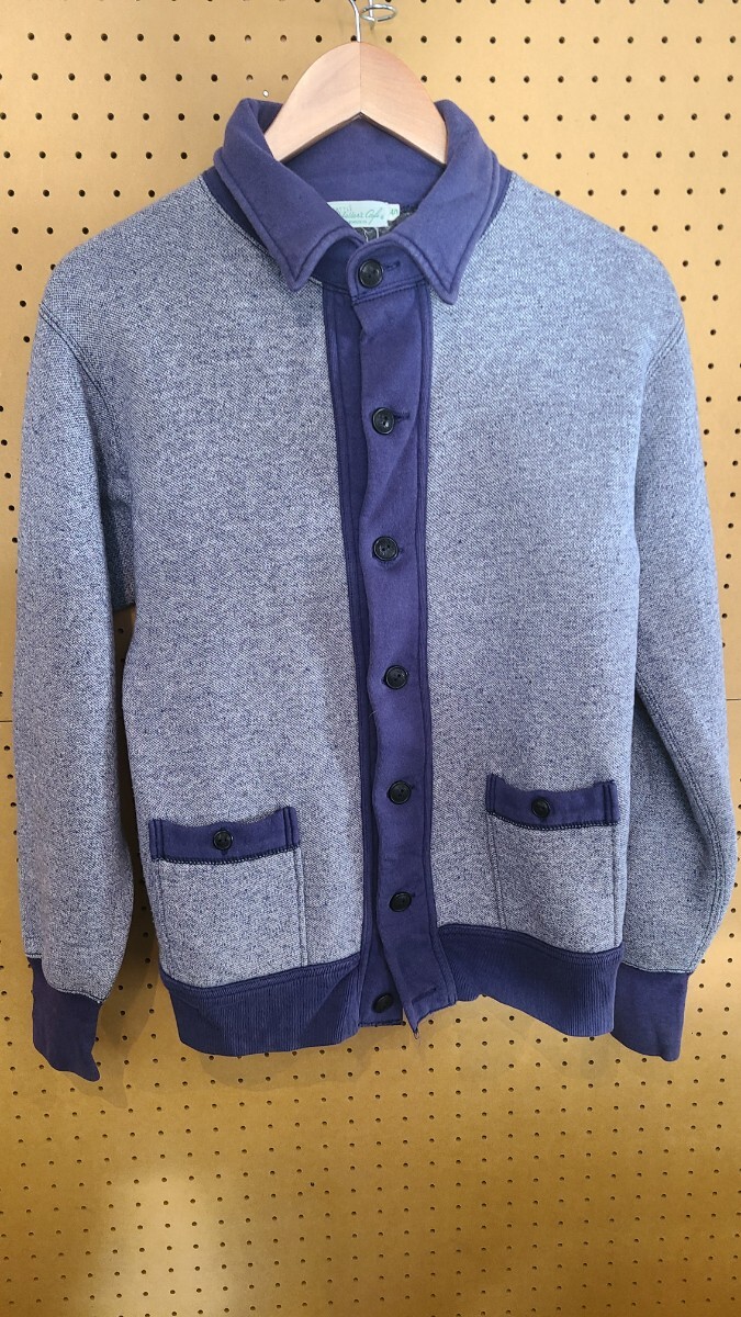 heller's cafe へラーズカフェ/スウェットカーディガン/ SWEAT CARDIGAN/40拍卖