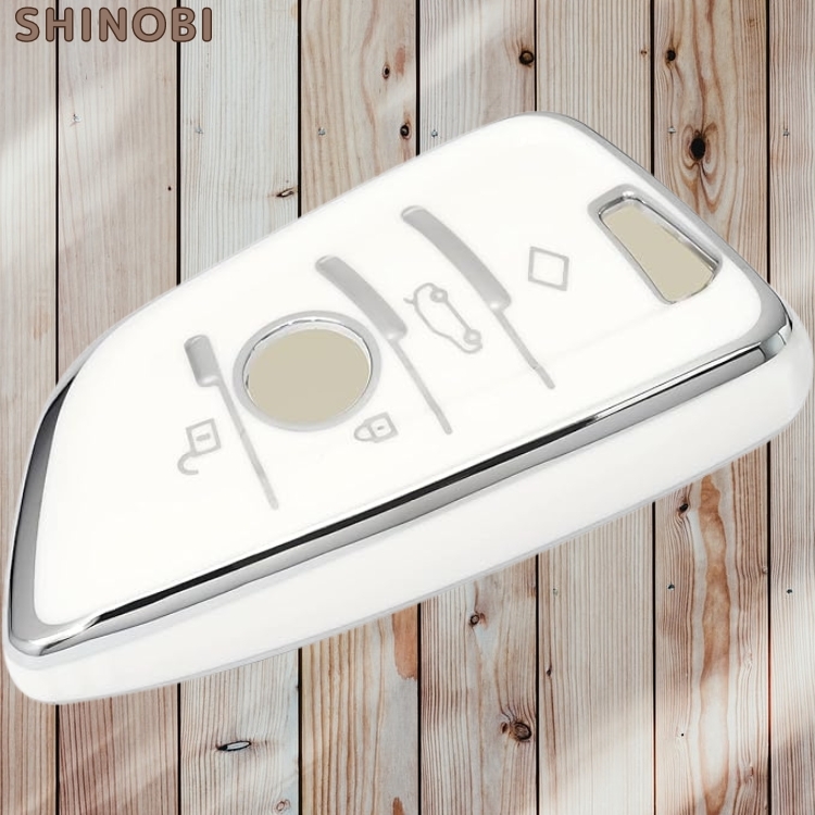 BMW スマートキーケース キーカバー 1 2 3 5 6 7 8 シリーズ X1 X2 X3 X4 X5 X6 X7 Z4 TPU素材 ホワイト拍卖