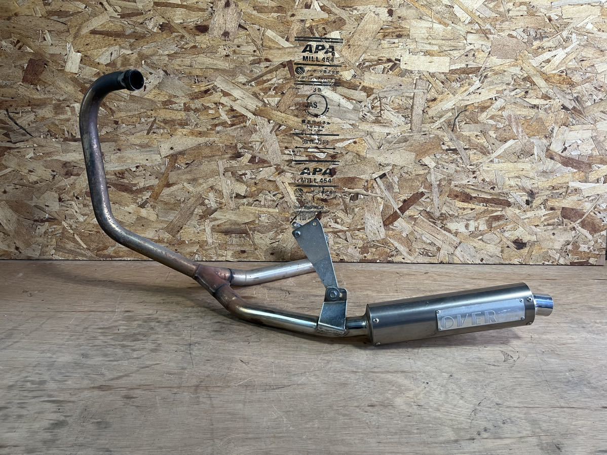 エイプ100 50 R&P 希少! オーバー 2本出し マフラー ツイン OVER RPM APE AC16HC07 XL XR ヨシムラ 武川 タケガワ ミクニ KITACO キタコ拍卖