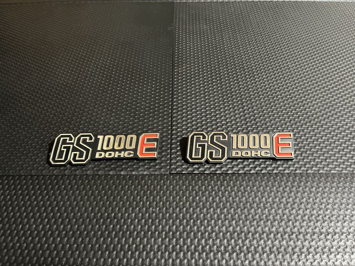 送料無料!! GS1000E 超希少!! 新品!! 純正 エンブレム サイドカバー DOHC ノーマル オリジナル お宝! 外装 マニア ストックにも!!拍卖