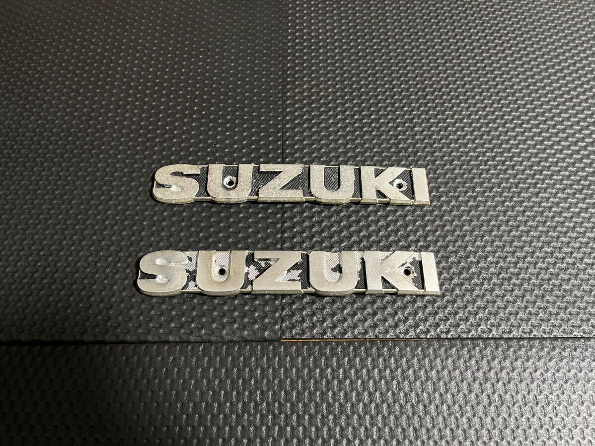 送料無料!! 希少!! 本物 スズキ 純正 ミカミ製 タンク エンブレム GS400 GT380 GS1000 GS750 GS450 GS550 GT750 GSX250E 400 当時物拍卖