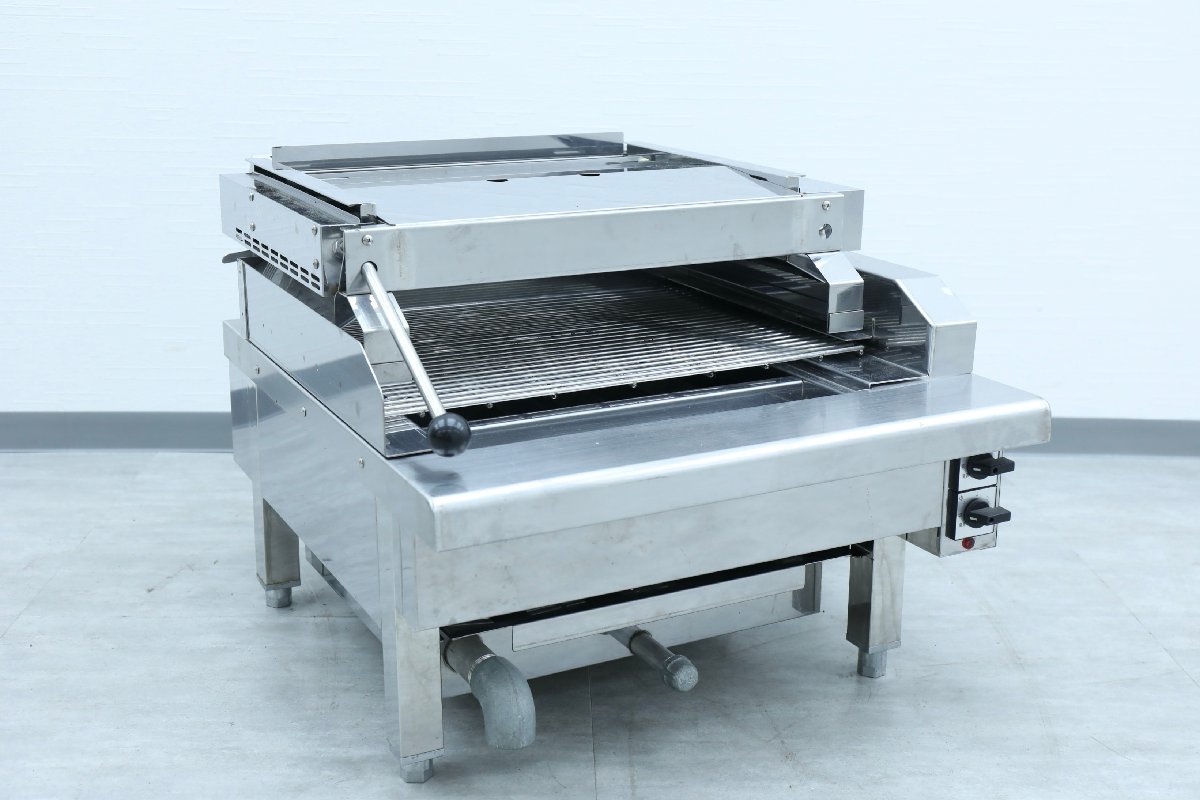 【H0091】★大阪岡崎産業★業務用★遠赤早焼きくん★両面式電気グリラー★SRG-784-Ⅲ★拍卖