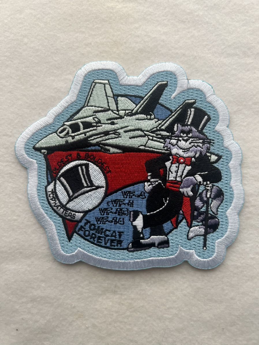 USN F-14 TOMCAT VF-14 Tophatters “TOMCAT FOREVER “拍卖