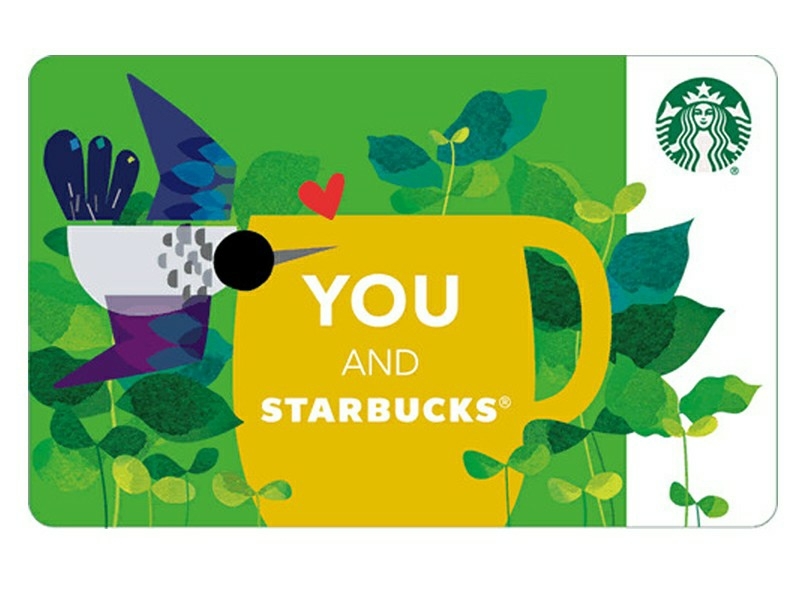 スターバックスカード ハミングバード 2016 You and Starbucks拍卖