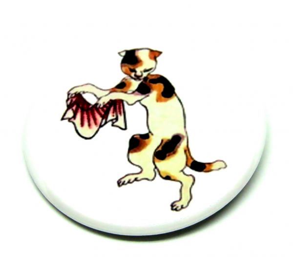 歌川国芳 猫 缶バッジ ネコ グッズ 浮世絵 UKIYOE KUNIYOSHI拍卖