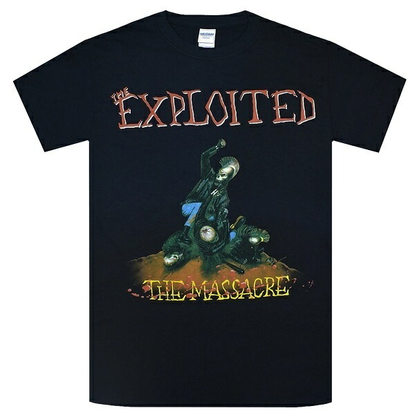 THE EXPLOITED エクスプロイテッド The Massacre Tシャツ Sサイズ オフィシャル拍卖