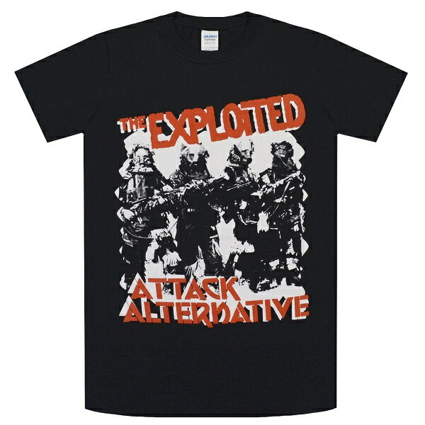 THE EXPLOITED エクスプロイテッド Attack Tシャツ Sサイズ オフィシャル拍卖