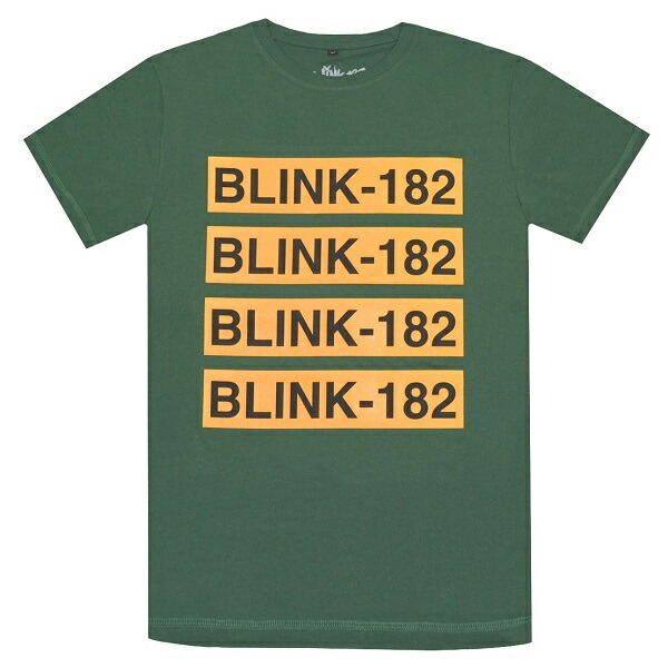 BLINK-182 ブリンク182 Logo Repeat Tシャツ Mサイズ オフィシャル拍卖