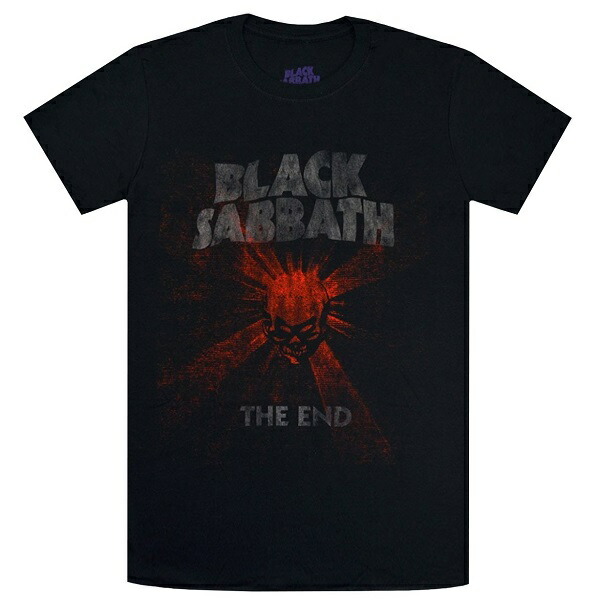 BLACK SABBATH ブラックサバス The End Mushroom Cloud Tシャツ Lサイズ オフィシャル拍卖