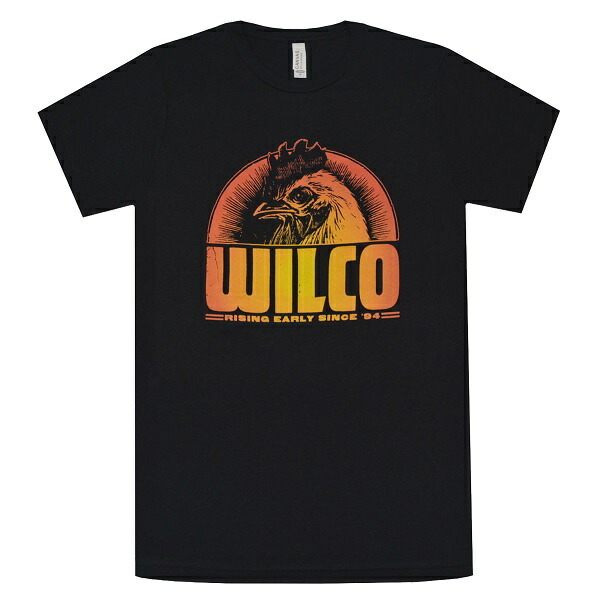 WILCO ウィルコ Vintage Black Rooster Tシャツ Sサイズ オフィシャル拍卖