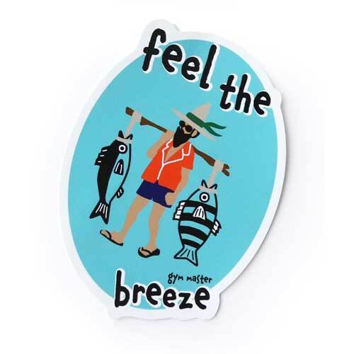 GYM MASTER ジムマスター G799649 ジムっ子 ステッカー 釣り人 新品拍卖