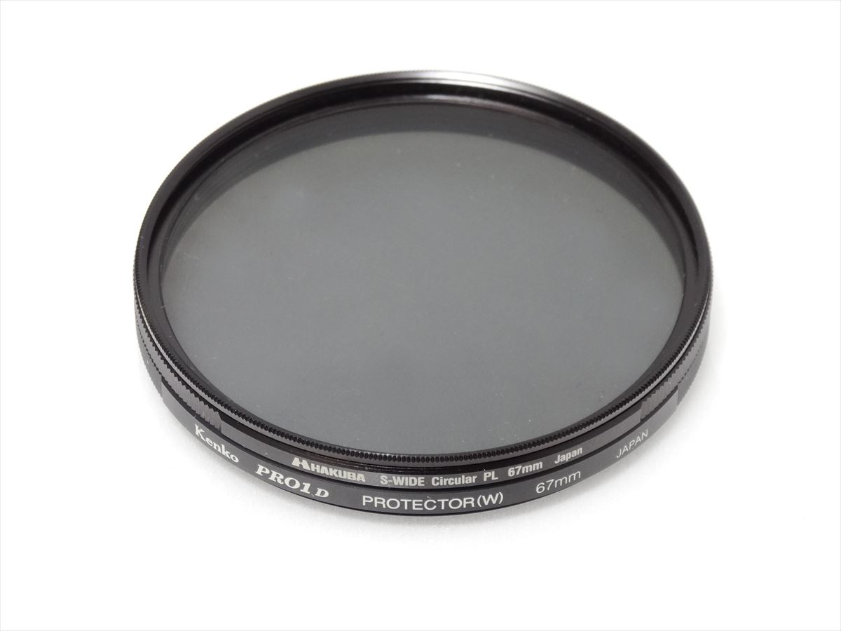 美品 HAKUBA 偏光 フィルター S-WIDE CIRCULAR 67mm & 保護フィルター KENKO PRO1D PROTECTOR 67mm  送料180円 751拍卖