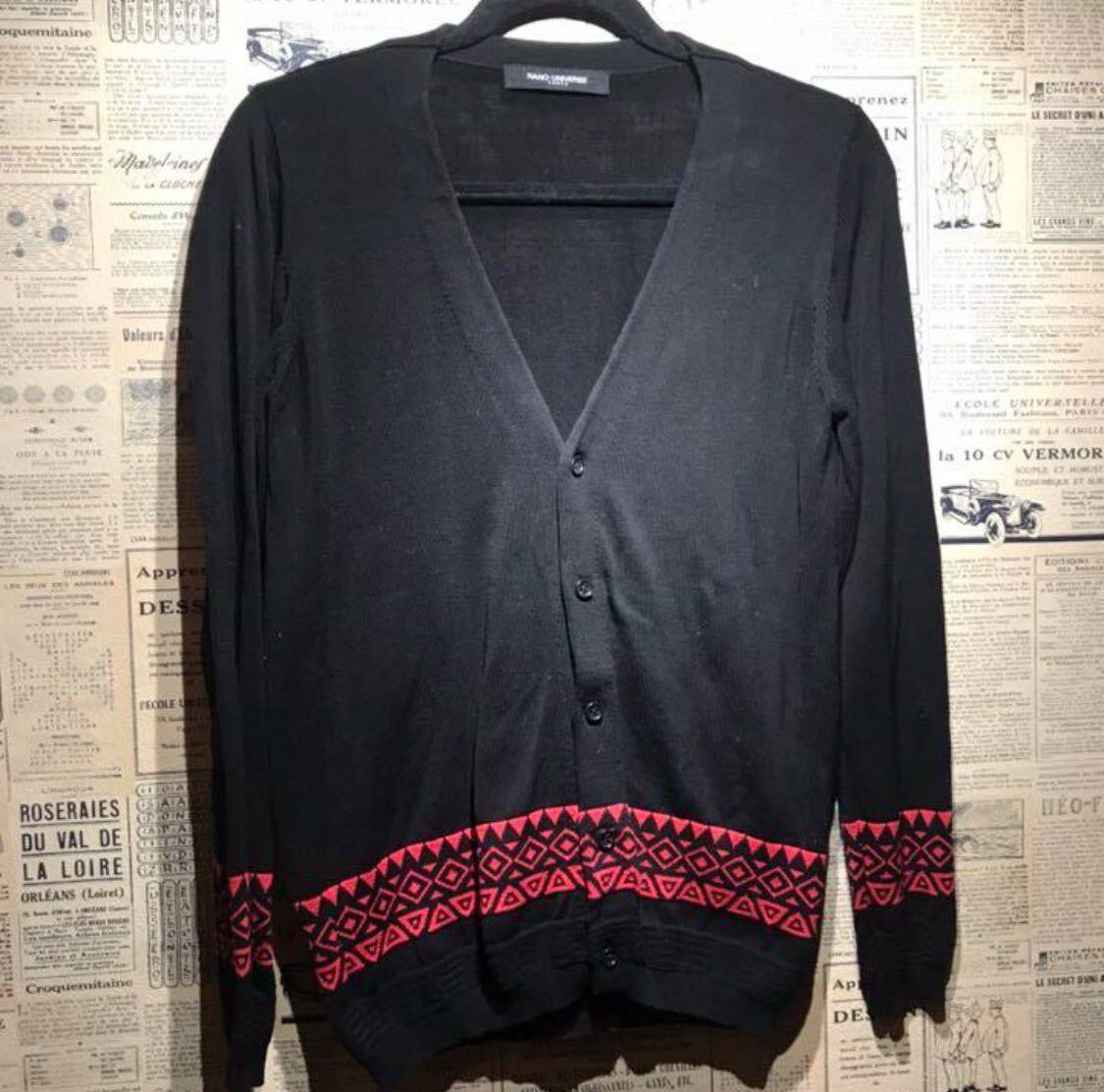 nano universe ナノユニバース カーディガン size S拍卖