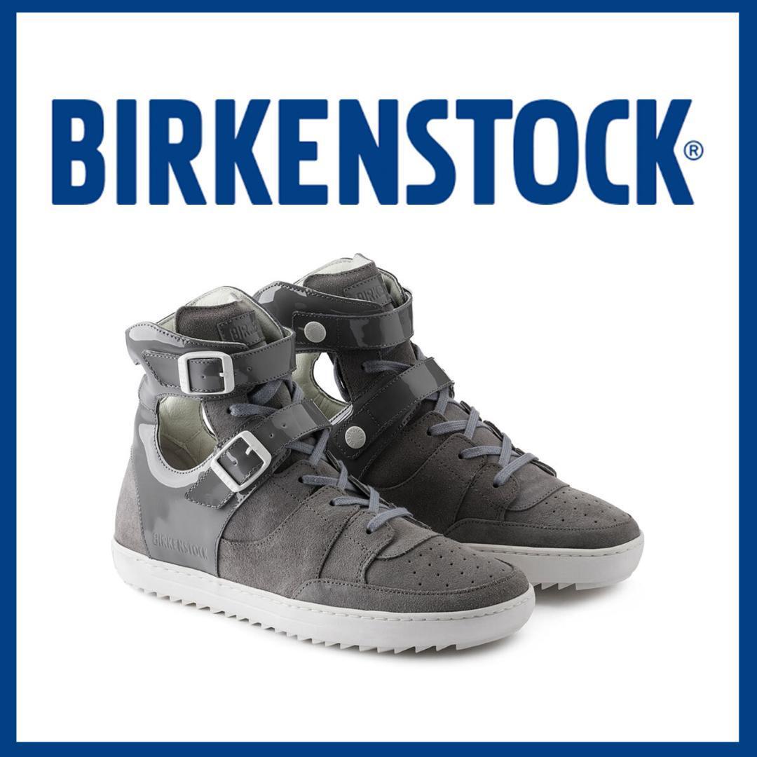 ○★新品 未使用 BIRKENSTOCK テッサロニキ グレー 26cm○●拍卖